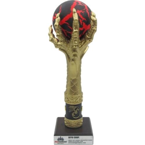 DY-TH304 Dragon Hand Holding Ball beer tap handles