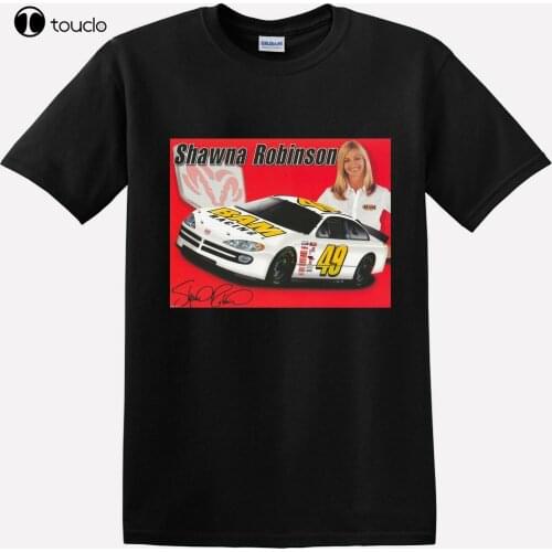Legends Shawna Robinson Racing Black & White T-Shirt Size S-3Xl Tee Shirt