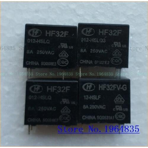 HF32F-G-12-HSLF HF32F-012-HSLQ3 4 8A