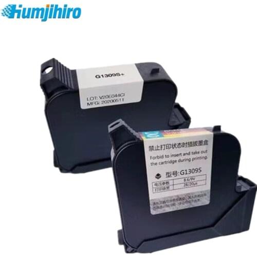 Compatible G1309S/2588/JS10 65ML Solvent Ink Cartridge Black Red White Yellow Quick Dry Ink Cartridges for 25.4mm Inkjet Printer