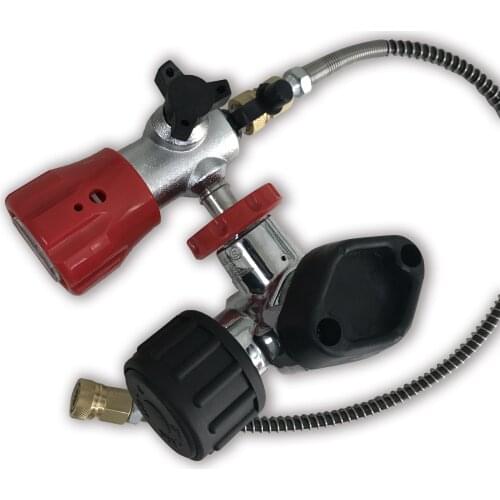 AC201 Pcp Valve&Filling Station Combination For Scuba Diving Tank 300Bar Paintball Tank With Hose For Pcp Air Rifle Acecare