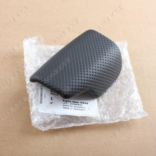 Leather Selector Lever Handle Gear Shift Knob Cover For Audi A4 B9 A5 Q7 Q5 Car Accessories