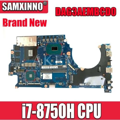 L10770-601 L10770-001 DAG3AEMBCD0 w GTX1060/6GB Graphics w i7-8750H CPU For HP OMEN 15T-CE100 15-CE198WM Laptop PC Motherboard