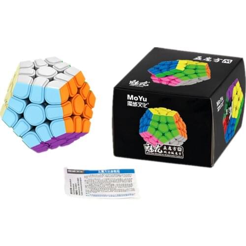 Moyu Magnetic Megaminx Meilong M Magnetic 3x3 Megaminx Magic Cube 3x3 Speed Cube Stickerless Puzzle Megaminxeds Cube cubo magico