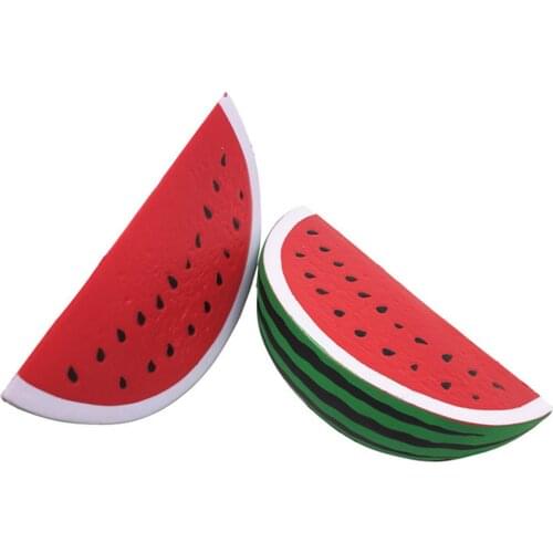 Squeeze Soft Squishy Cute Watermelon Cream Squeeze Toy Slow Rising Decompression Toys Fidget Toy For Children Kawaii Toy