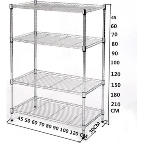 2-5-Shelf Adjustable, Heavy Duty Storage Shelving Unit (350 lbs loading capacity per shelf), Steel Organizer Wire Rack