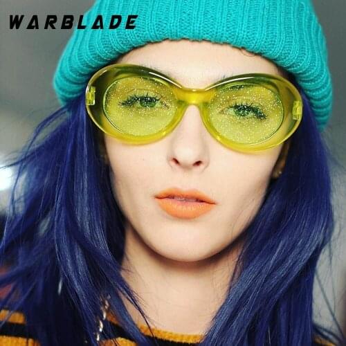 Sexy Fashion New Oval Sunglasses For Female Transparent Gorgeous Granulated Lens Top Quality Sun Glasses For Men Women Pink 2020