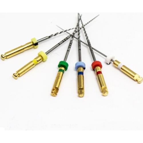 Dental Instrument 25mm SOCO SC Rotary Files Flexible Endo Files Root Canal For Endodontic Dentistry Tool