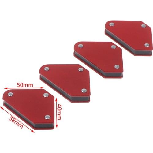 Triangle-Welding Positioner Magnetic Fixed Angle Soldering Locator Tools Without Switch Welding 4 Pcs/set