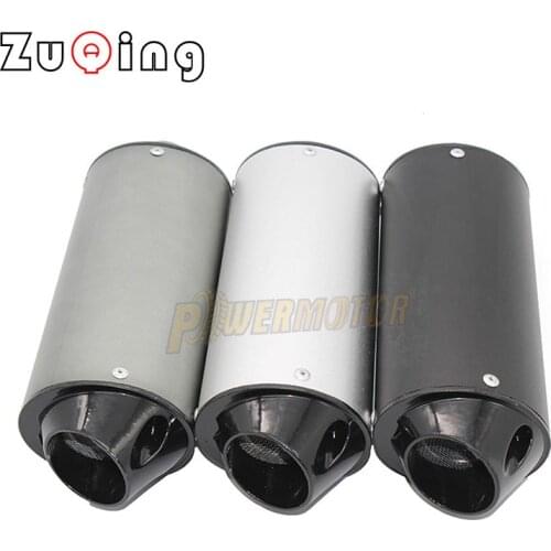 Motorcycle Universal Exhaust Muffler Pipe Motocross Exhaust 28mm 38mm for 125cc 150cc 160cc For Honda Yamaha Kawasaki ATV