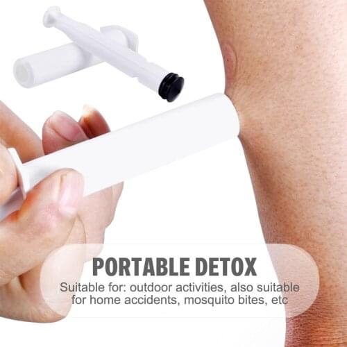 Safety Venom Extractor Pump Kit Poison Remover Set Survival Gear First Aid Supply Venom Vacuum Aspirator For Outdoor Economical