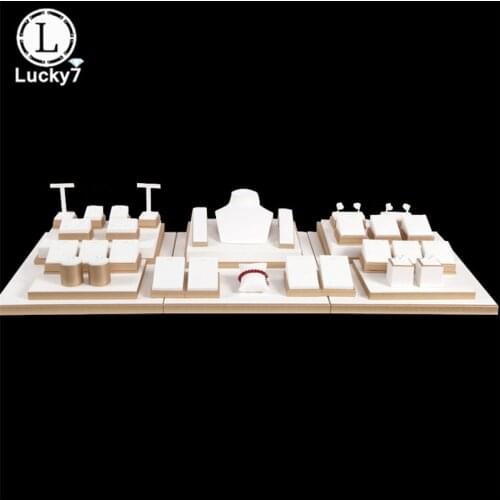 Jewelry Display Props Jade Silver Ring Decoration Pendant Bracelet Necklace Pearl Tray Stand Counter Window Display Prop Showing