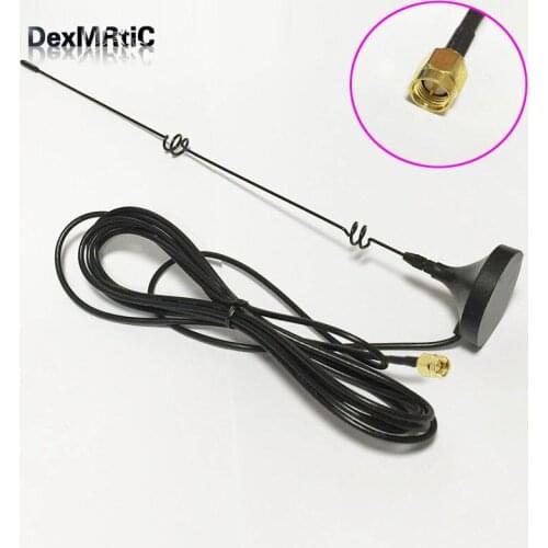 1PC 4G 3G GSM antenna 6dbi high gain magnetic base with 3meters cable SMA Male for HUAWEI modem