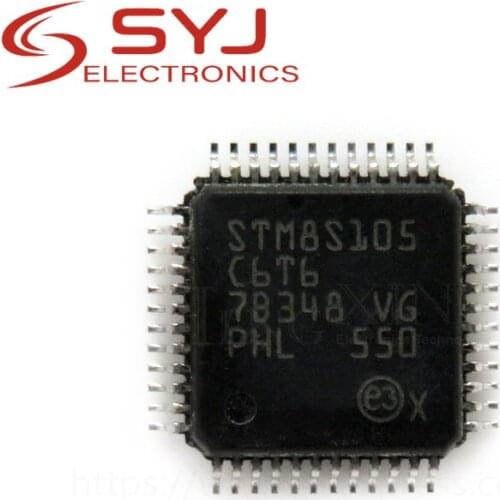 1pcs/lots STM8S105C6T6 STM8S105 TQFP-48 new original In Stock