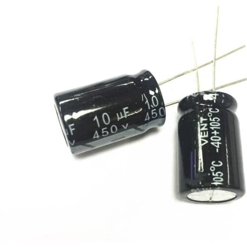 10UF 22UF 33UF 47UF 100UF 220UF 330UF 470UF 1000UF 450V 400V 250V 160V 100V 50V 35V 25V Aluminum Electrolytic Capacitors 13*21MM