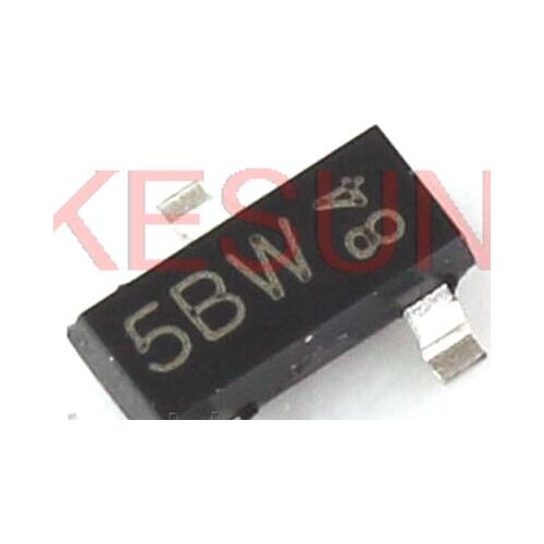 100% Original New BC807 BC807-25 5BW SMALL SIGNAL PNP TRANSISTOR SOT23 IC x100PCS FREE SHIPPING Connector