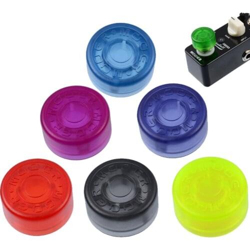 2pcs Mooer Candy Footswitch Topper Colorful Plastic Bumpers Footswitch Protector For Guitar Effect Pedal