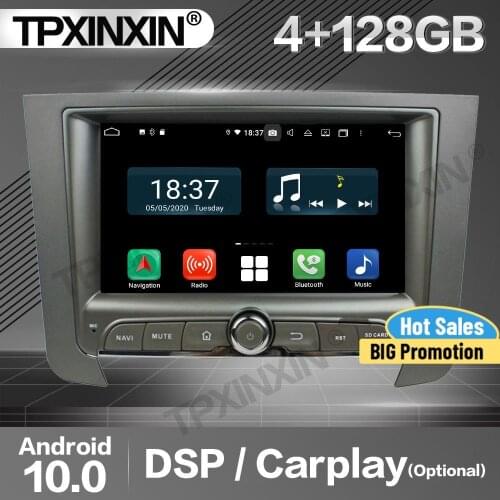 4+128G Carplay Car Radio 2 Din Stereo Receiver Android 10 For Hyundai Rexton 2014 GPS Navigation Player Audio Recorder Head Unit
