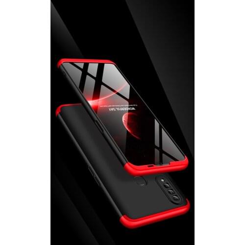 Oppo A31 2020 CPH2015 360 Case OppoA8 Colored 360 Full Protected Cover Hard Case for Oppo A31 OppoA31 Cover with Glass Protector