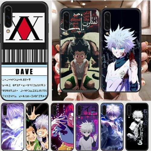 Anima Hunter x Hunter Phone case For Samsung Galaxy A 3 5 7 8 10 20 21 30 40 50 51 70 71 E S 2016 2018 4G black trend waterproof