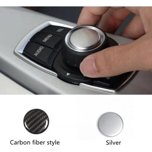 For BMW 118i 120i 125i New 1 2 3 4 Series F20 F30 F31 F32 F33 F35 GT 2016 2017 ABS Matte Chrome Multimedia Switch Sequin Trim