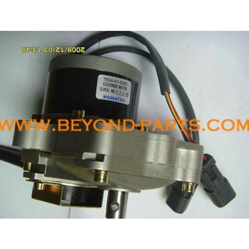 PC200-7 excavator throttle motor 7834-41-2000 7834-41-2001 7834-41-2002 7834-41-2003
