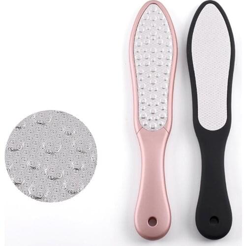 Double Sides Skin Callus Remover Stainless Steel instruments Pedicure Feet Care Tool Remover tools Foot Rasp Heel File Hard Head