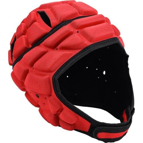 Rugby Helmet Headguard Headgear for Soccer Scrum Cap Head Protector Soft Protective Helmet for Kids Youth Snowboard Helmet