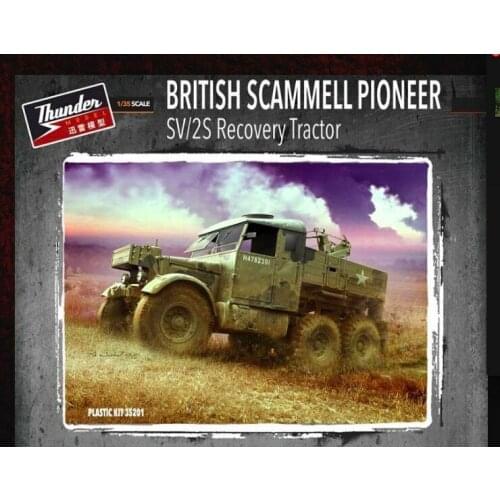 Thunder Model TM35201 1/35 Scale British Army Scammell Pioneer Recovery SV/2S model kit