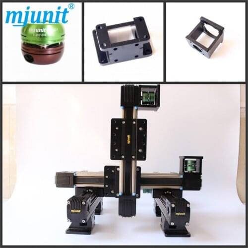 MJUNIT motorized Stepper Motor Positioning linear stage xyz position linear rail Belt driven linear slide
