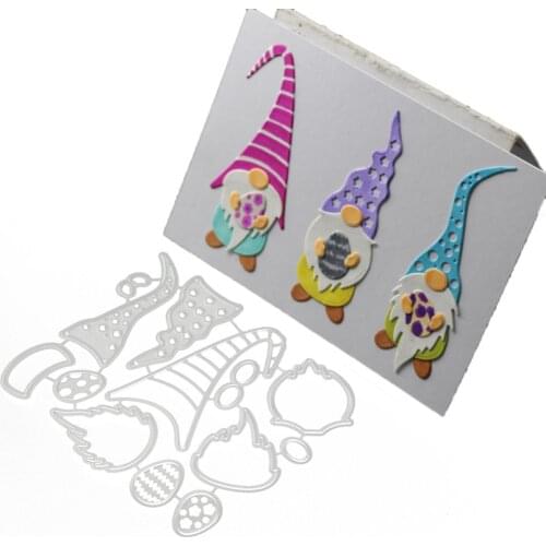 New Design Craft Metal Cutting Die Die Cuts Gnome Faceless Doll Decoration Scrapbook Album Paper Card Craft Embossing Die Cuts