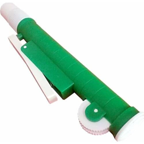 10ml Plastic Pump Pipette Green Laboratory supplies