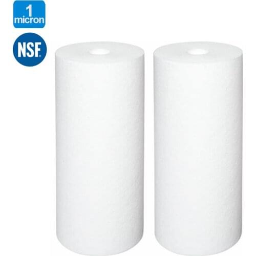 Polypropylene Filter Cartrdige Gradient Density Cartridges Sediment 1 Micron Heavy Duty Filter Cartridges