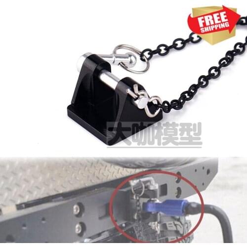 RC Radio control car 1/10 Trailer hook mount for Axial SCX10 90046 RC4WD D90 TRX4 option upgrade parts
