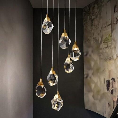 Luxury K9 Crystal Chandelier Light New Design Chandeliers Lighting Gold Hanging Lamp for living room hotel Light Fixture Lustre