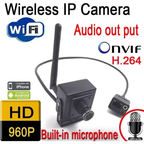 Hot sales in IP camera hd 960p 1.3 pixel onvif cameras, wireless mini home CCTV camera security system speaker audio door CAM