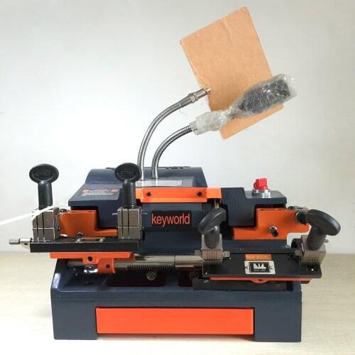 Lockartist Original Keyworld S60E1 Multifunctional Double-Headed Flat Key Cutting Machine Key Duplicator for Locksmith