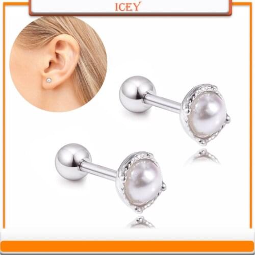 Ornaments Pearl Ear Nail Small Ear Nail Defence Allergy Ears Puncture Ornaments