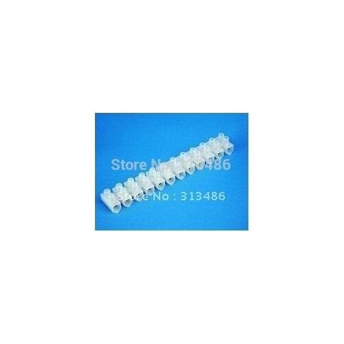 X3-6012 White Terminal Blocks 60A 12P
