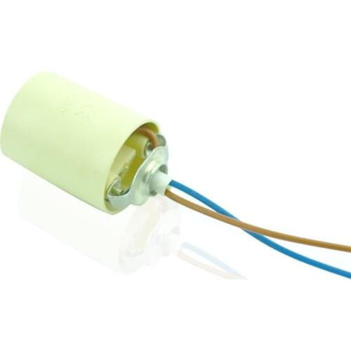 10pcs E27 Plastic Light Lamp Header Screw With Line 400MM E27 Lamp Lighting Accessories with 0.5 Square 0.4m wire