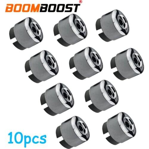10pcs ABS plastic with triple chrome finish 7L6 601 173A 2ZZ For VW Touareg 2004-2014 Chrome Wheel Lug Bolt Nut Cap Cover