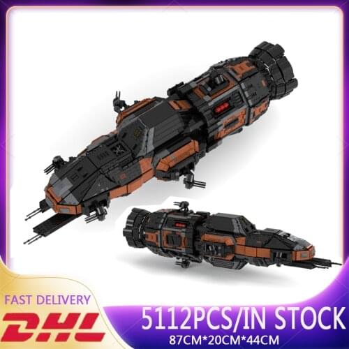 2020 New MOC-46313 /51458 Corvette-Class Light Frigate ECF-270 MCRN Tachi Building Block Toy Childrens DIY Birthday Gift