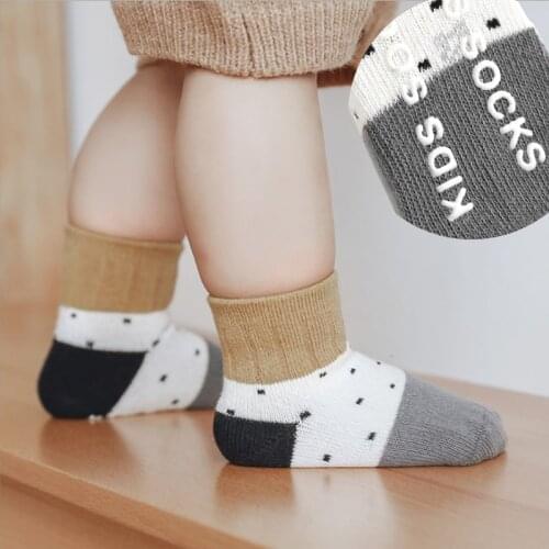 2020 New 3Pairs/set Socks for Newborns Cotton Baby Girl Socks Anti Slip Cartoon Casual Socks for Boys Infant Baby Girls Things