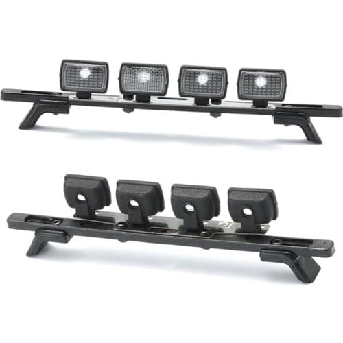 DJ AXIAL SCX24 Roof Lamp Car LED TOP Square Light RC Car Parts Modification Upgrade Accessories Jeep carro de control remoto