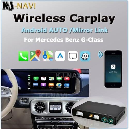 For Mercedes Benz G-Class W463 2012-2018 G63 G65 AMG G500 G 63 65 500 With Wireless CarPlay Android Auto Mirror Link Car Play