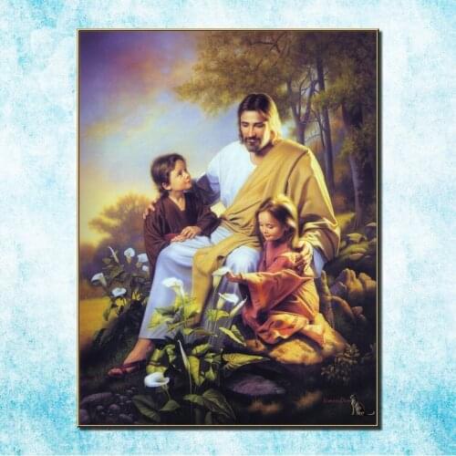 Jesus Christ Motivational Inspirational Art Silk Canvas Poster Print 13x18 24x32 Inches For Living Room Decor-5
