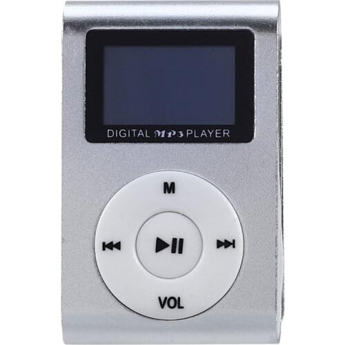 Mini USB Clip MP3 Player Video Sn Support 32GB Micro-SD TF Card