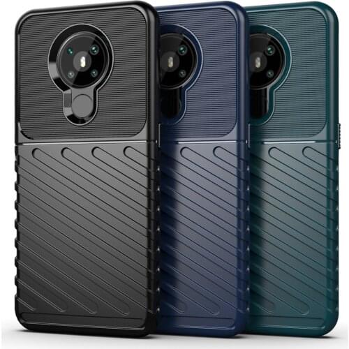 Fashion ShockProof Full Soft TPU Silicone Cover Nokia 5.3 Case For Nokia 5.3 Nokia5.3 Protective Phone Bags