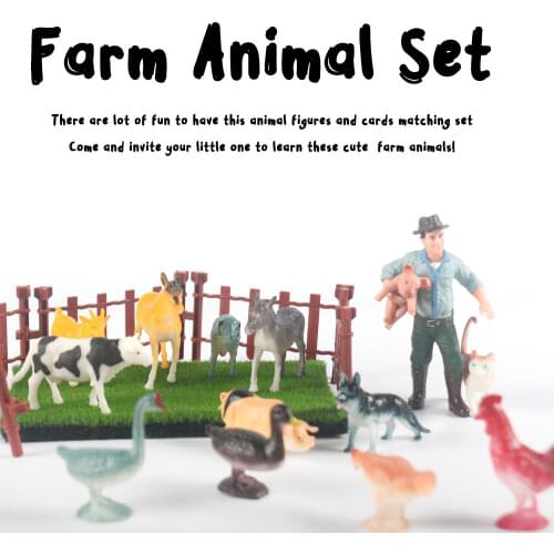 Montessori Sensory Toys Animal Classroom Learning Teaching Aids Educational Wooden Toys For Children 3 Year Old Juguetes I0164H