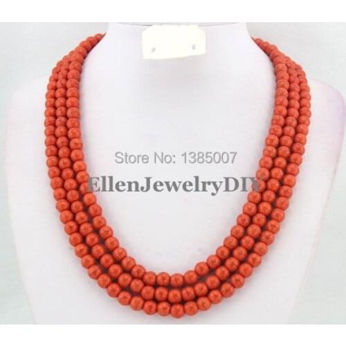 Orange African Beaded beautiful Necklace Bridesmaid Necklace Bridal Party Necklace Wedding Gift Statement Necklace W7234